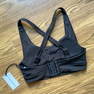NWT Weworewhat Solid Scoop
Bra Top In Black